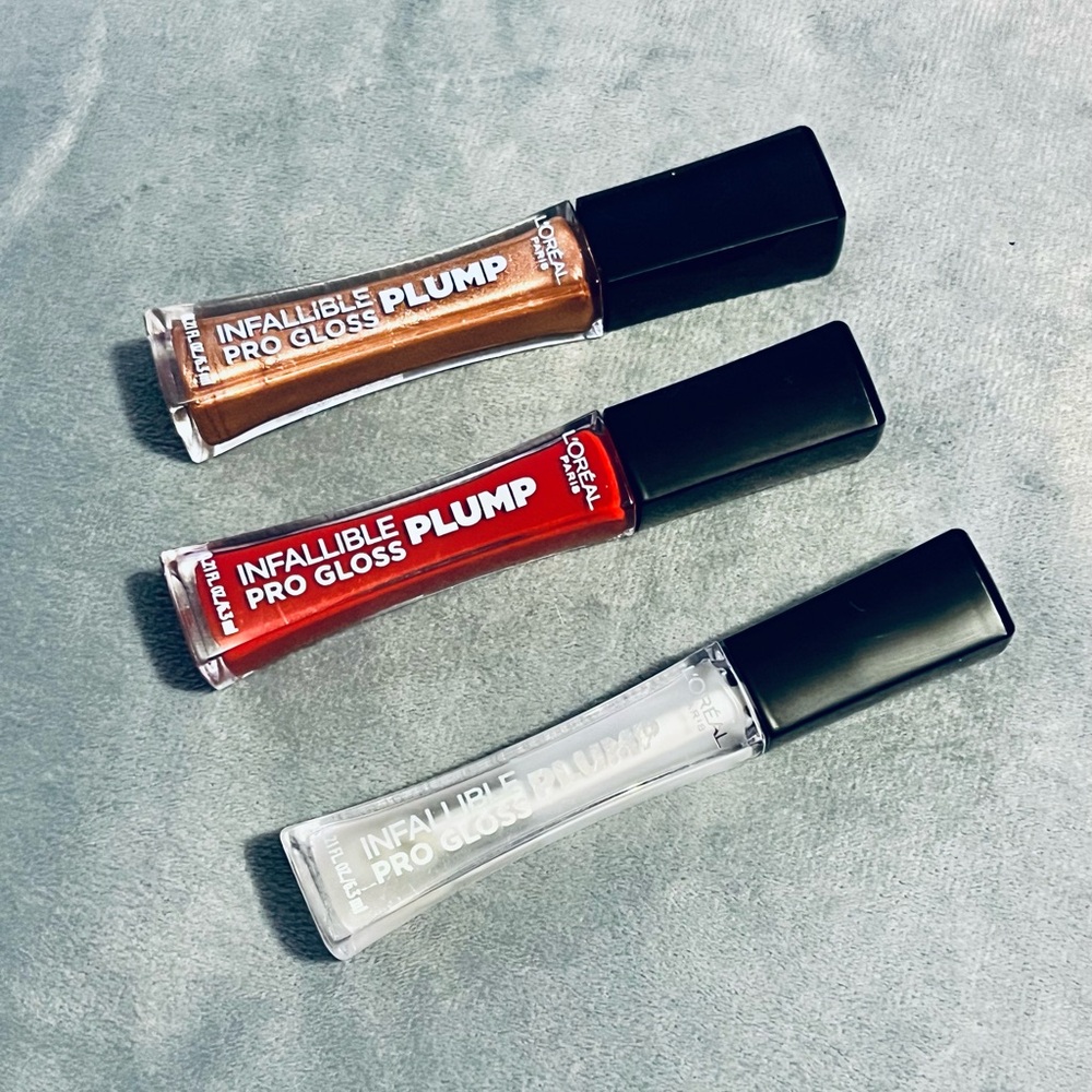 L’Oréal Infallible Pro Gloss PLUMP X3